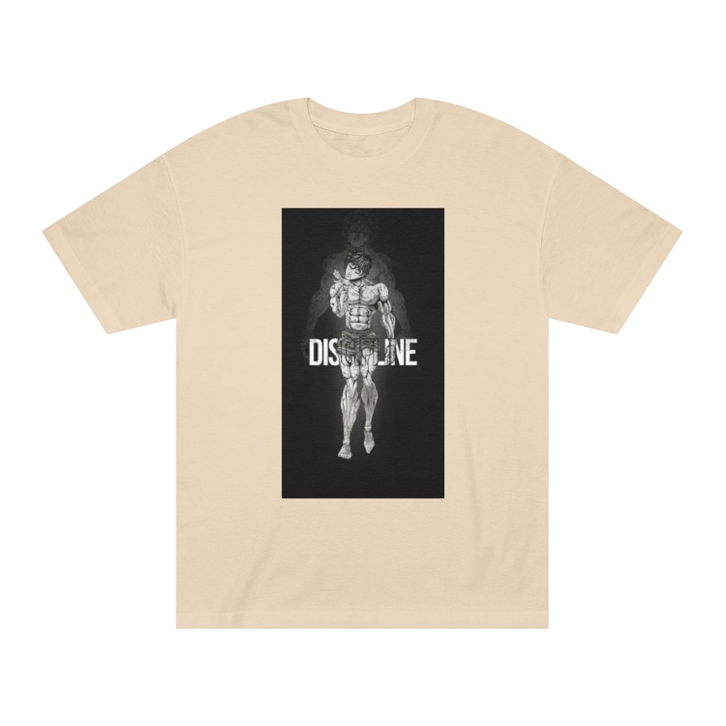 Baki Anime Discipline T-Shirt Bold Graphic Tee for Fans