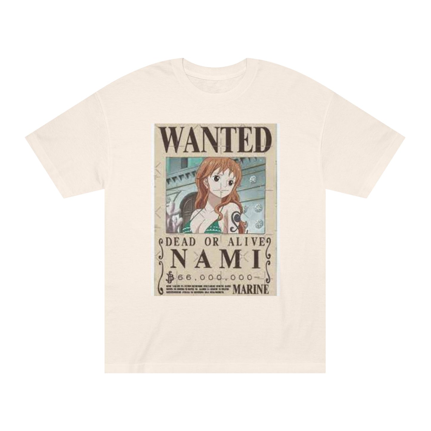 Nami One Piece T-Shirt Kawaii Anime Graphic Tee for Fans