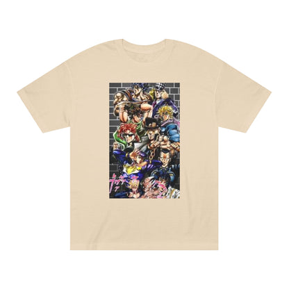 JoJo’s Bizarre Adventure T-Shirt Anime Graphic Tee for JJBA Fans