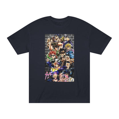 JoJo’s Bizarre Adventure T-Shirt Anime Graphic Tee for JJBA Fans