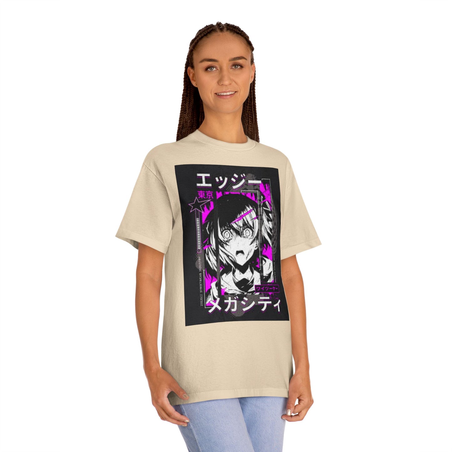 Cute Japanese Anime School Girl Shirt – Kawaii Harajuku Graphic Tee