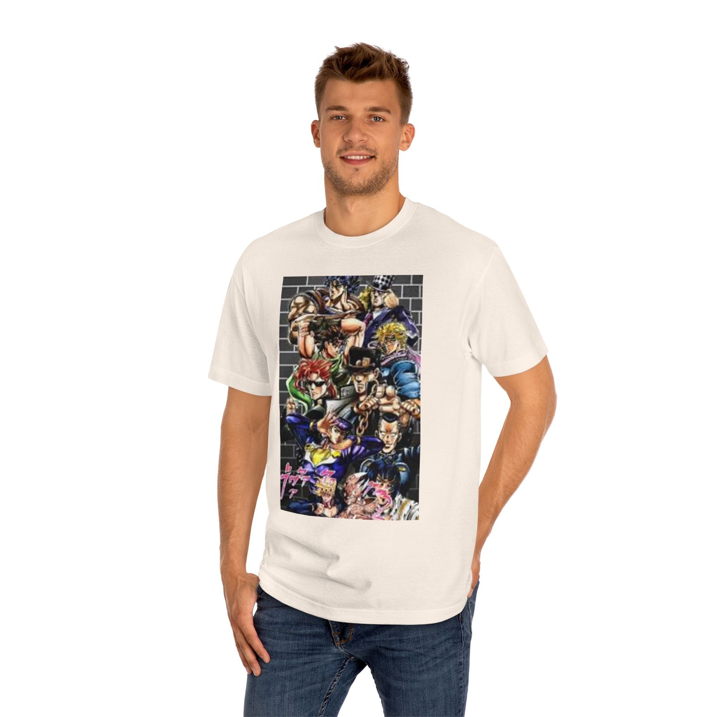 JoJo’s Bizarre Adventure T-Shirt Anime Graphic Tee for JJBA Fans