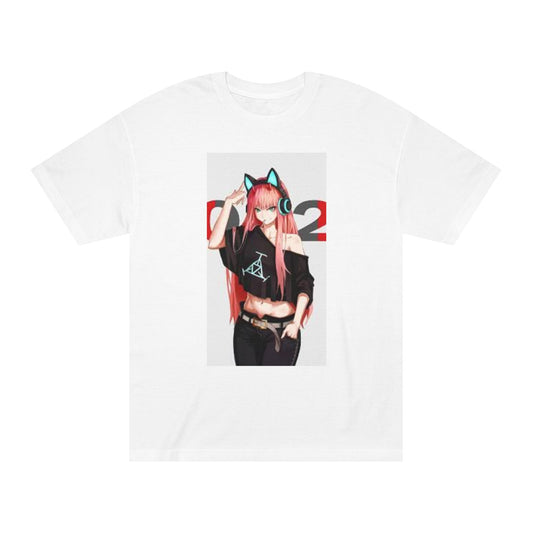 Kawaii Cat Ear Anime Girl T-Shirt Adorable and Stylish Design