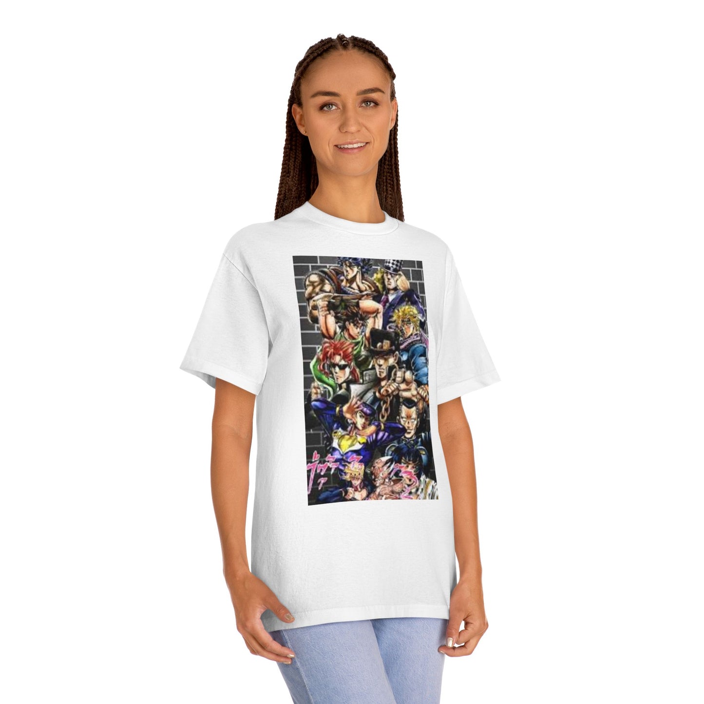 JoJo’s Bizarre Adventure T-Shirt Anime Graphic Tee for JJBA Fans