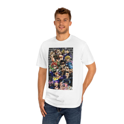 JoJo’s Bizarre Adventure T-Shirt Anime Graphic Tee for JJBA Fans