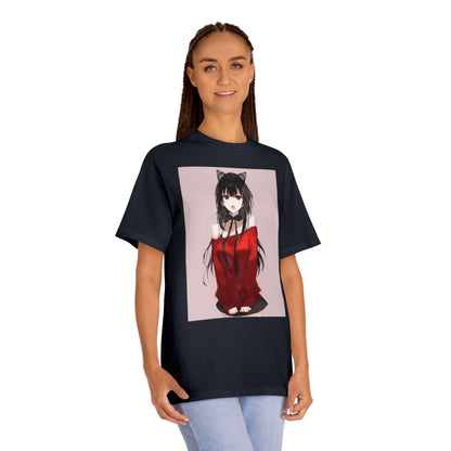 Cute Cat Ear Kawaii Girl T-Shirt Perfect for Anime Lovers