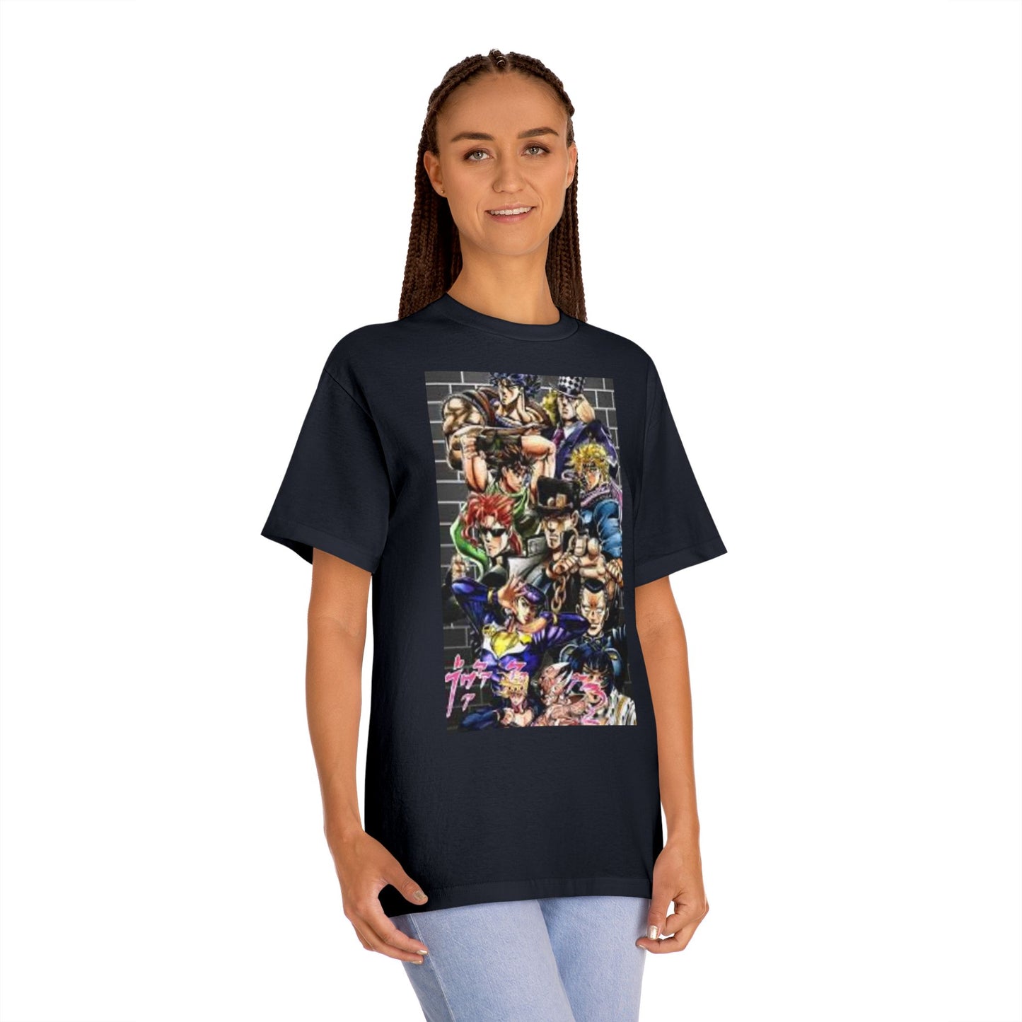 JoJo’s Bizarre Adventure T-Shirt Anime Graphic Tee for JJBA Fans