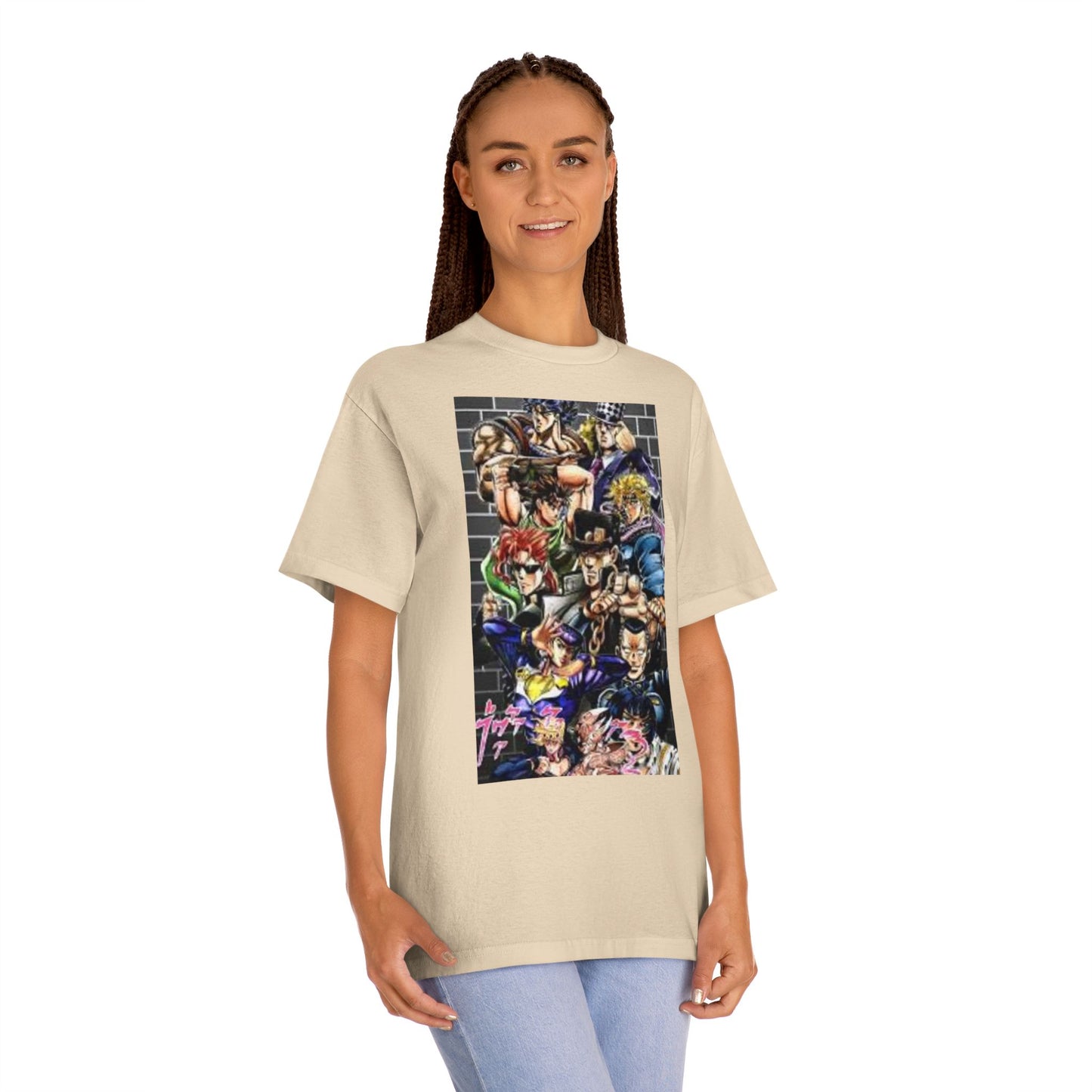 JoJo’s Bizarre Adventure T-Shirt Anime Graphic Tee for JJBA Fans