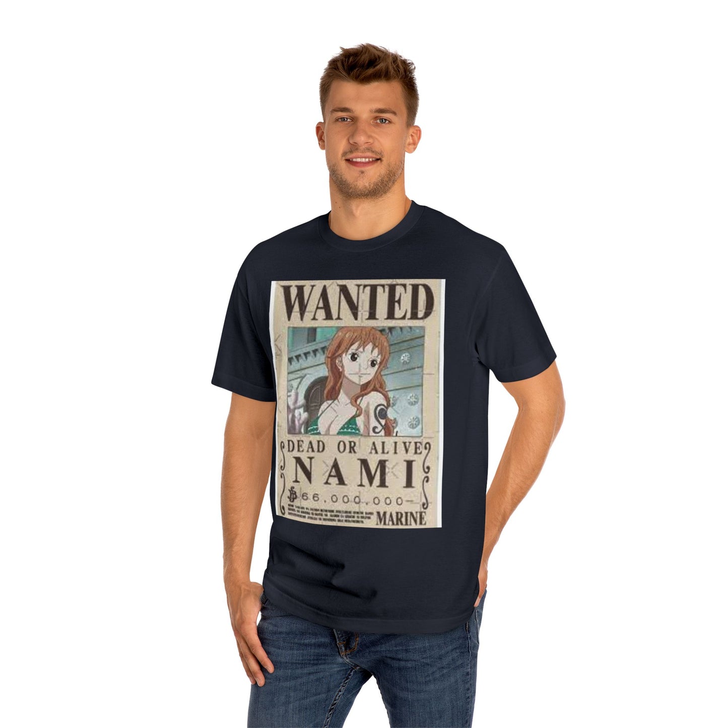 Nami One Piece T-Shirt Kawaii Anime Graphic Tee for Fans