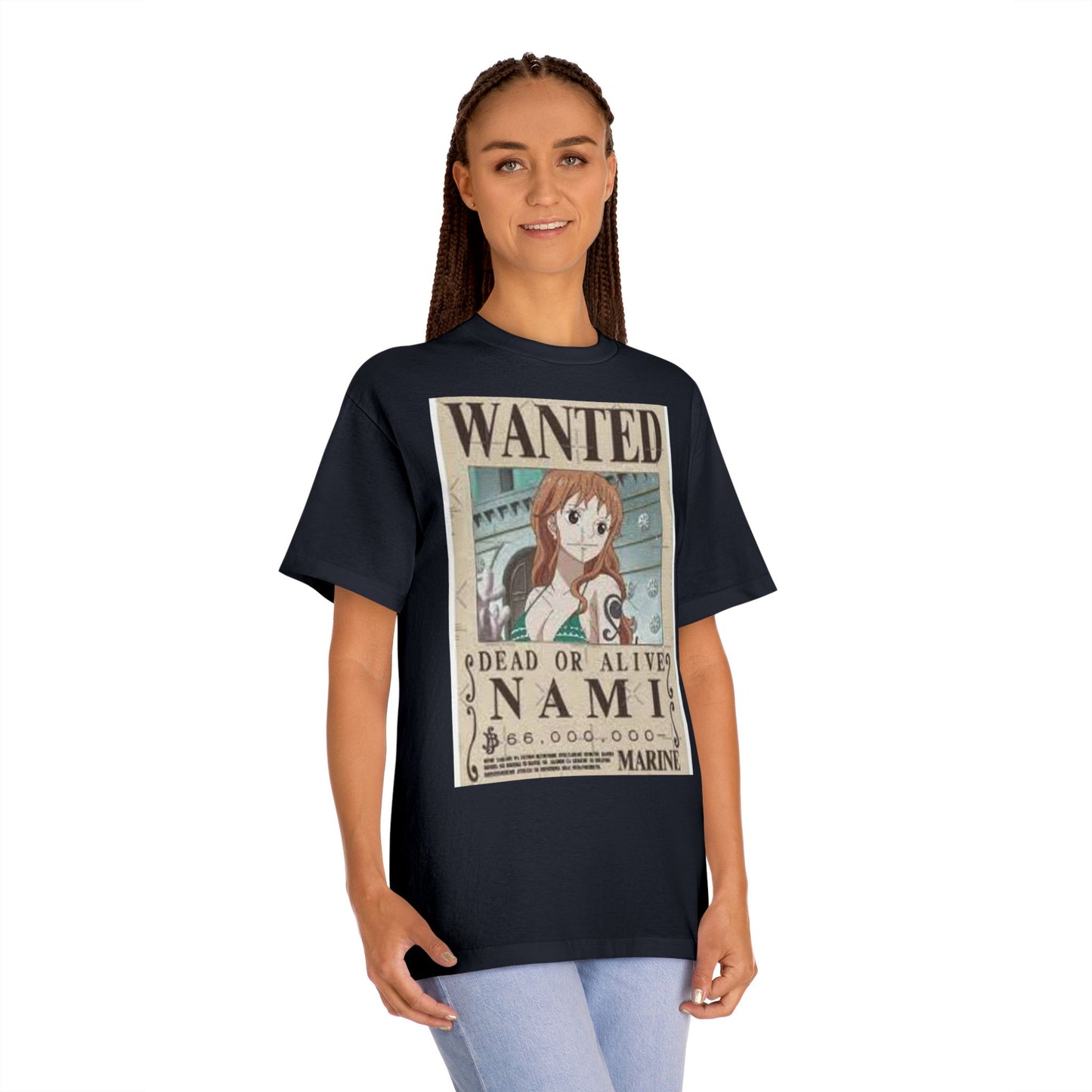 Nami One Piece T-Shirt Kawaii Anime Graphic Tee for Fans