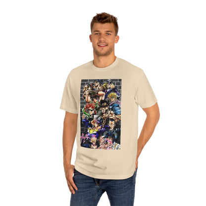 JoJo’s Bizarre Adventure T-Shirt Anime Graphic Tee for JJBA Fans