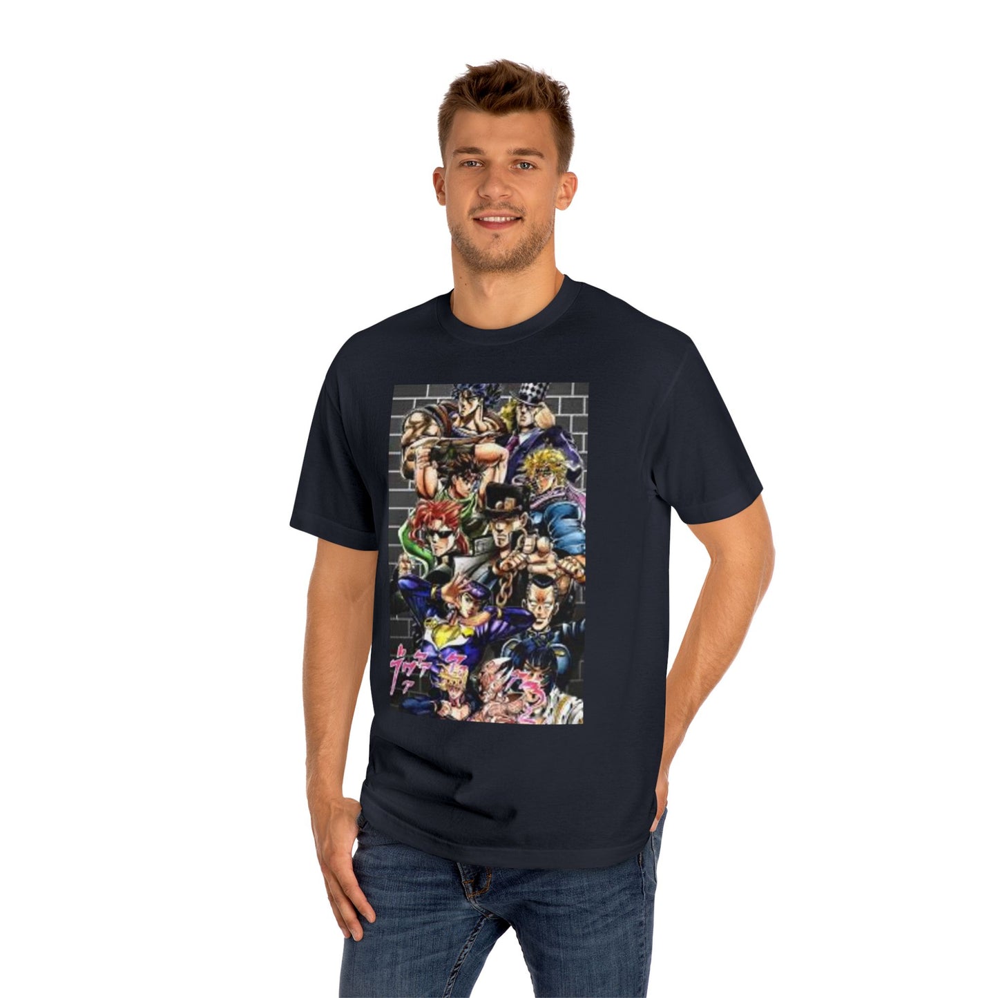 JoJo’s Bizarre Adventure T-Shirt Anime Graphic Tee for JJBA Fans