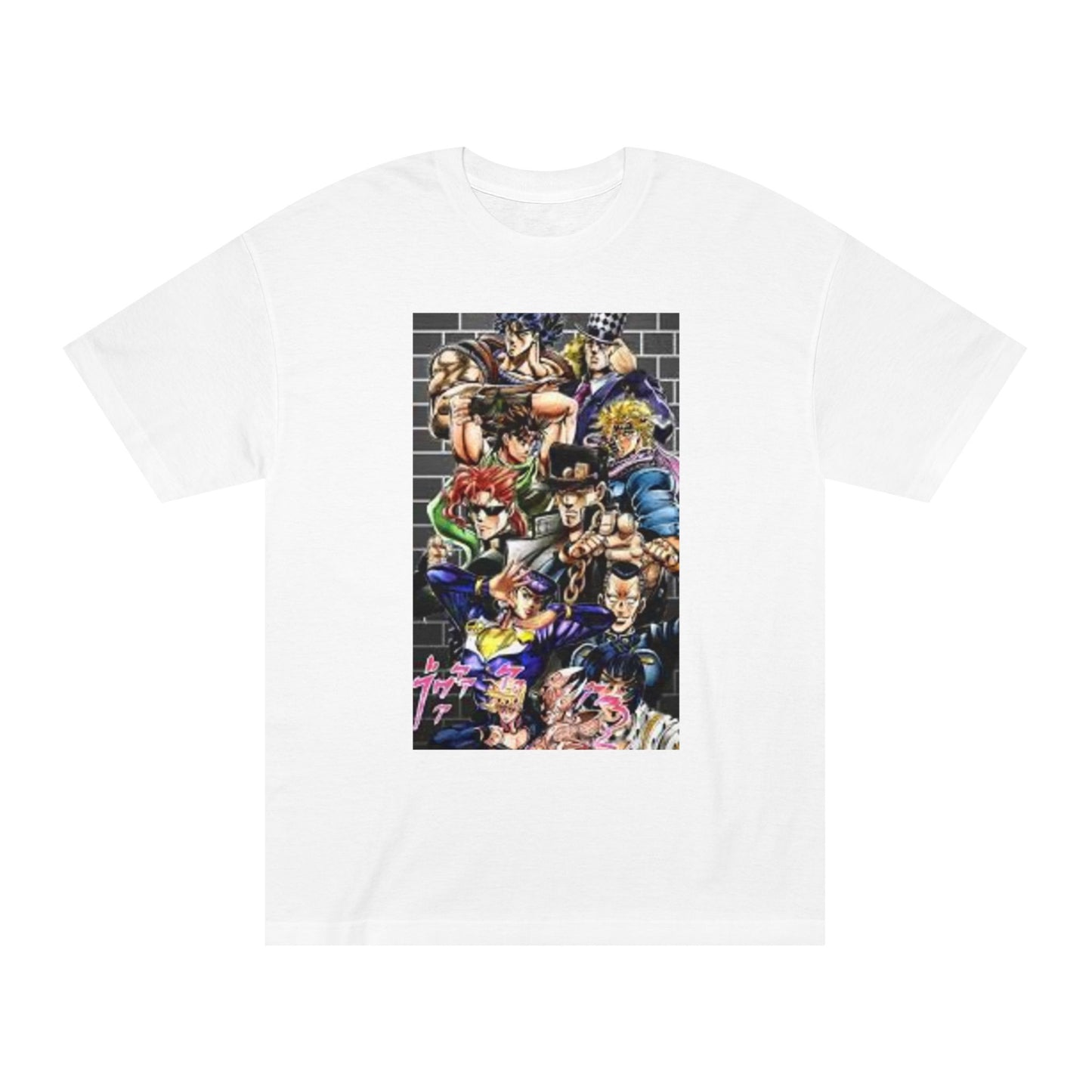 JoJo’s Bizarre Adventure T-Shirt Anime Graphic Tee for JJBA Fans