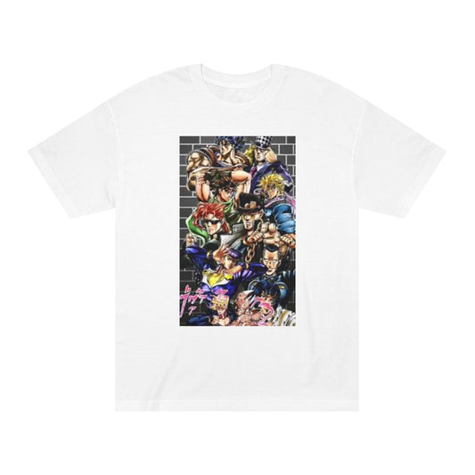 JoJo’s Bizarre Adventure T-Shirt Anime Graphic Tee for JJBA Fans