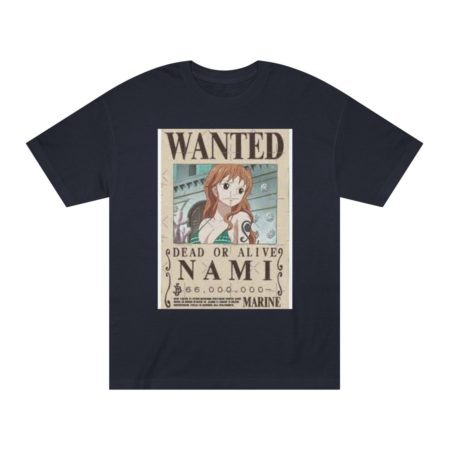 Nami One Piece T-Shirt Kawaii Anime Graphic Tee for Fans